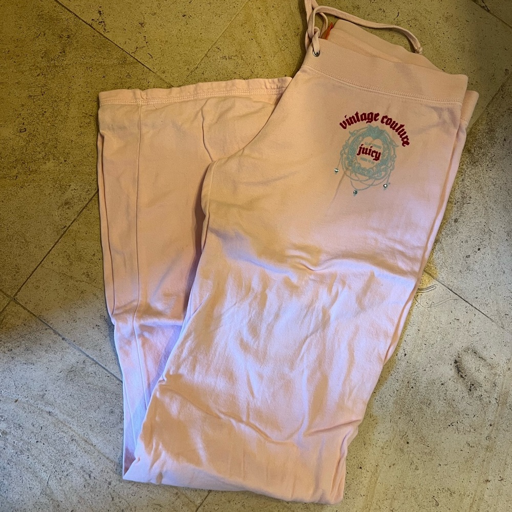 Light pink Juicy Couture Track Pants